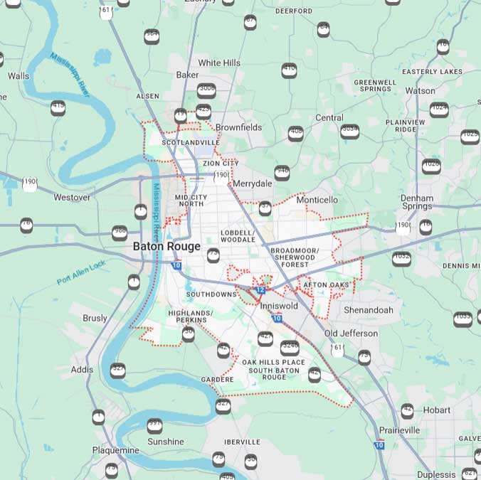 Service Area Map