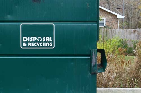 Dumpster Pad Cleaning