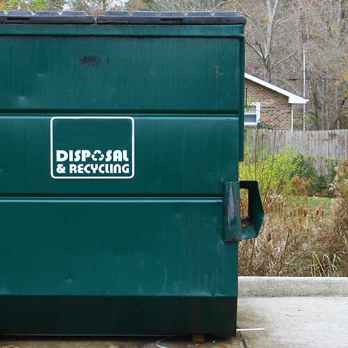 Dumpster Pad Cleaning Service Image